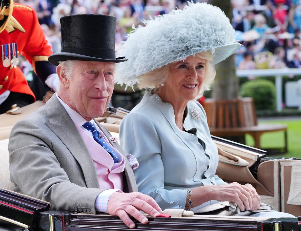 Charles and Camilla at Royal Ascot