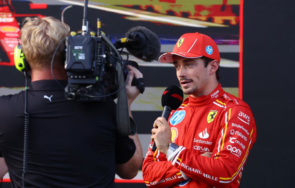 Charles Leclerc Azerbaijan Grand Prix