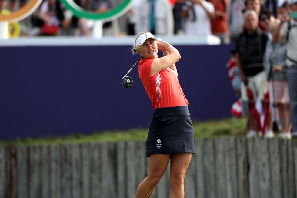 Charley Hull has endured a difficult opening round