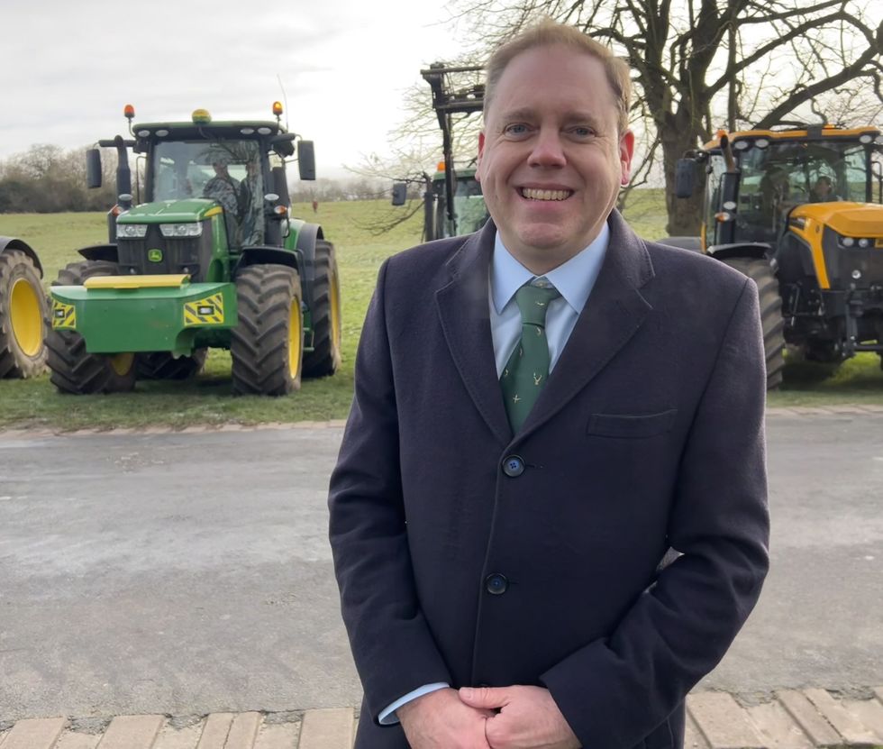 Charlie Dewhirst, Conservative MP for Bridlington and The Wolds and East Yorkshire Farmer