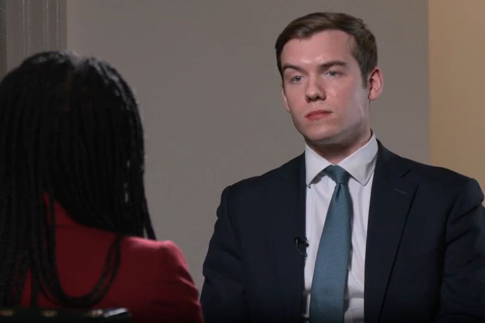 Charlie Peters discussing the grooming gangs scandal with Kemi Badenoch