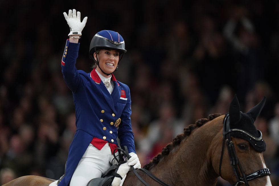 Charlotte Dujardin has been banned for one year