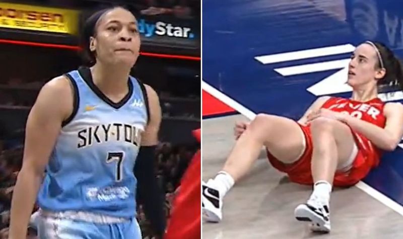 WNBA 'assault' on Caitlin Clark causes raging debate as 'white privilege'  explanation ridiculed