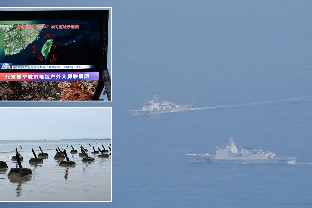 China carries out military drills