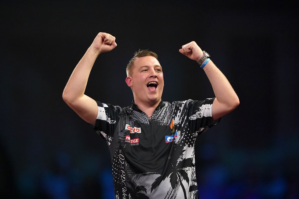 Darts star makes 'grumpy' Alan Shearer request to ramp up World Darts