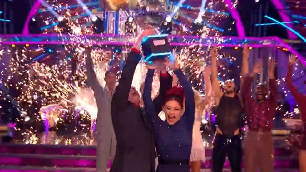 Chris McCausland and Dianne Buswell