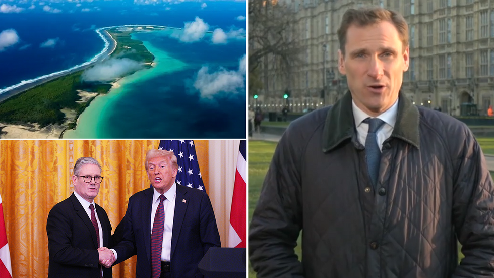 Chris Philp, Chagos Islands and Starmer with Trump