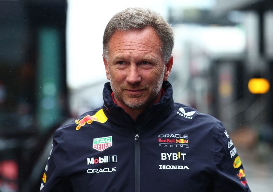 Christian Horner and Jos Verstappen don't see eye-to-eye