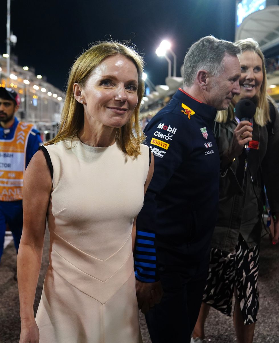 Christian Horner Geri Halliwell