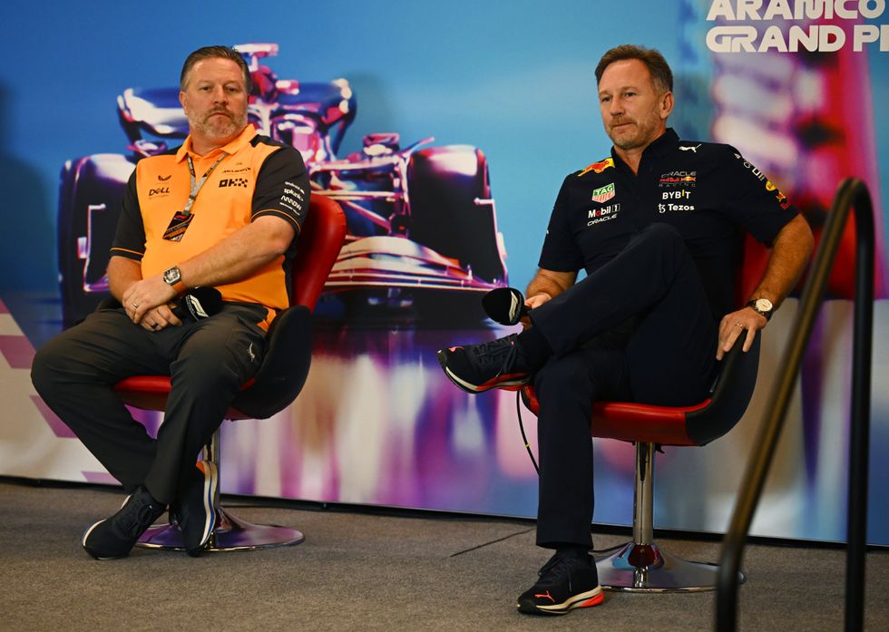 Christian Horner Zak Brown