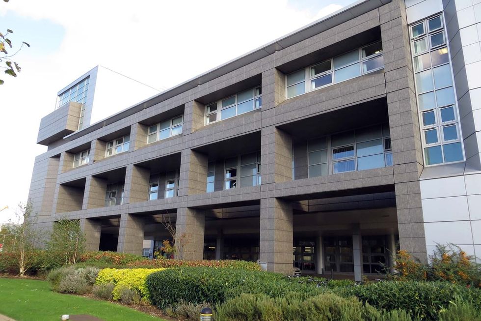 Churchill Hospital in Oxford, where the transplant took place