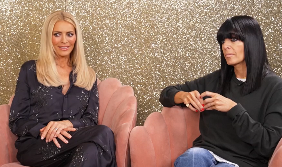 Claudia Winkleman and Tess Daly