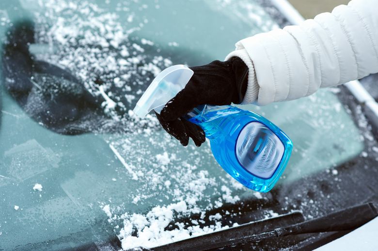 Car Window Ice Scraper by Public Health England