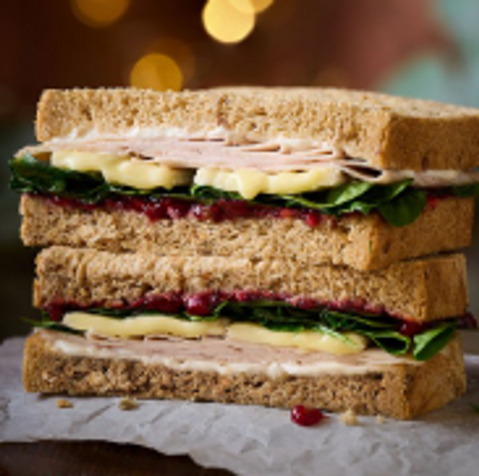 Co-op Christmas sandwiches