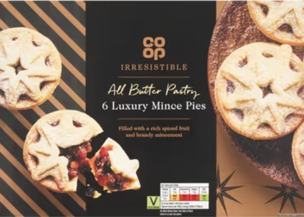 Co-op Irresistible All Butter Pastry 6 Luxury Mince Pies