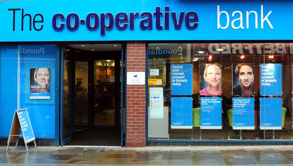 Co-operative bank branch