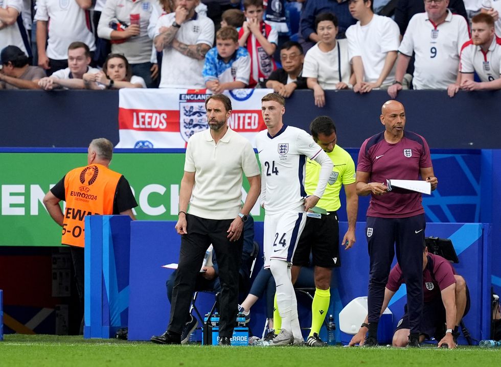 Cole Palmer was disappointed with a lack of minutes under Gareth Southgate