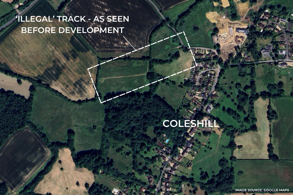 Coleshill map