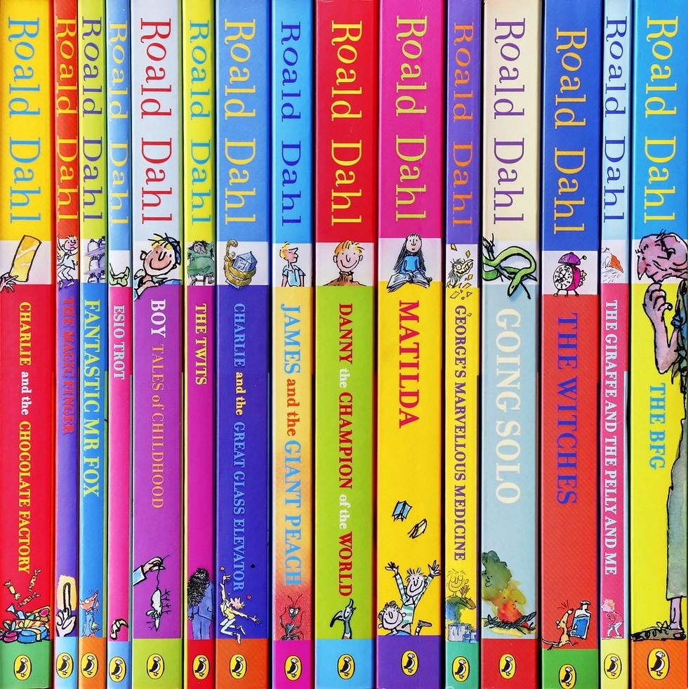 Collection of Roald Dahl's books