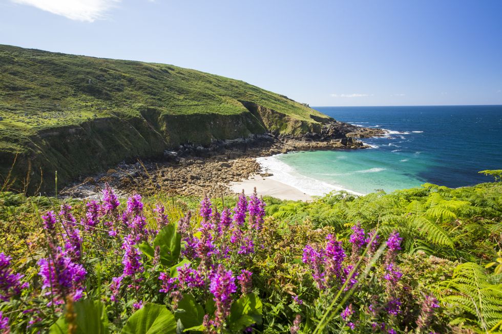 Cornwall beach