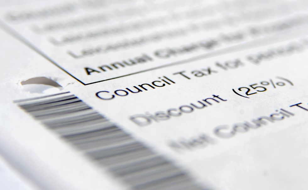 Council tax stock image