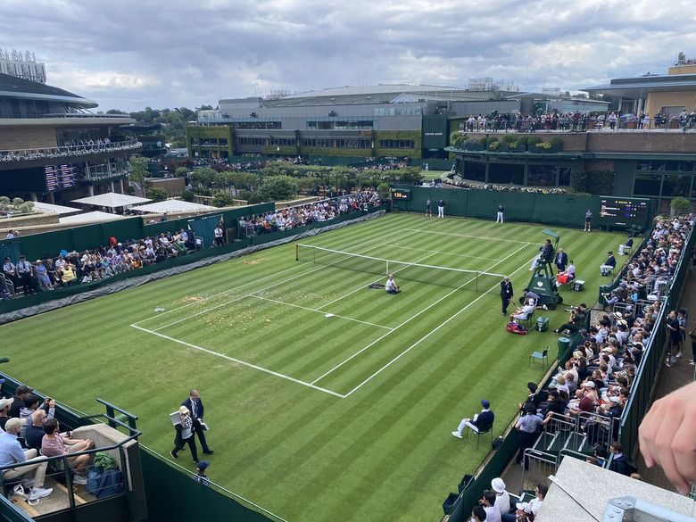 Wimbledon on red alert for orange protest