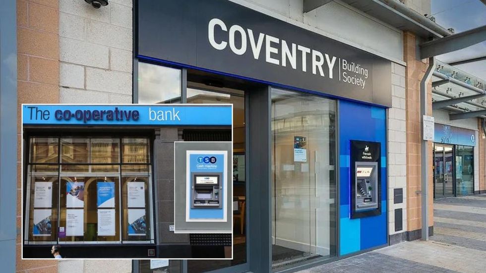 Coventry Building Society and the Co-Op bank