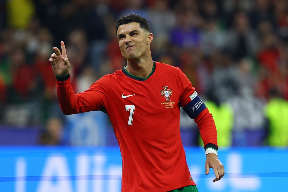 Cristiano Ronaldo has started all four Euro 2024 games for Portugal
