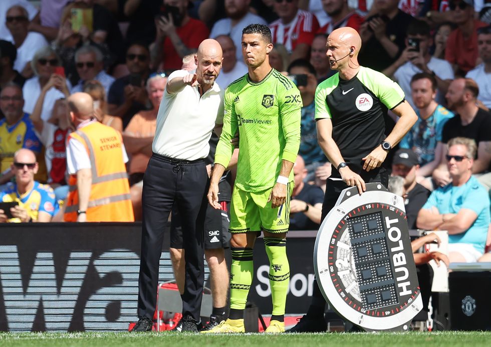 Cristiano Ronaldo Man Utd Erik ten Hag