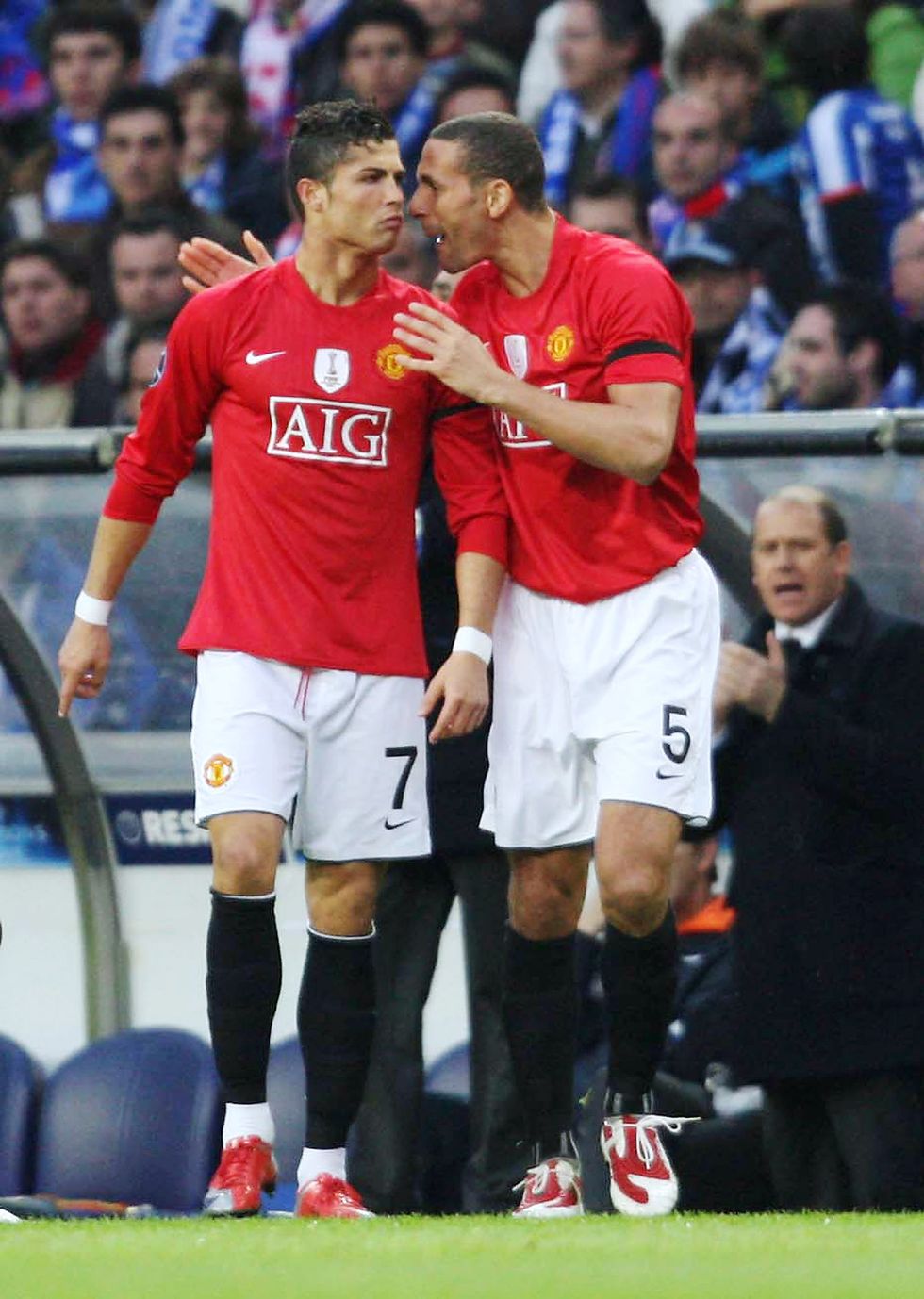 Cristiano Ronaldo Rio Ferdinand