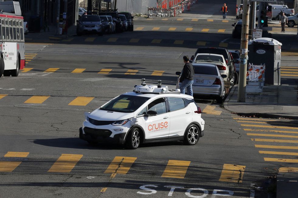 Cruise self-driving taxi