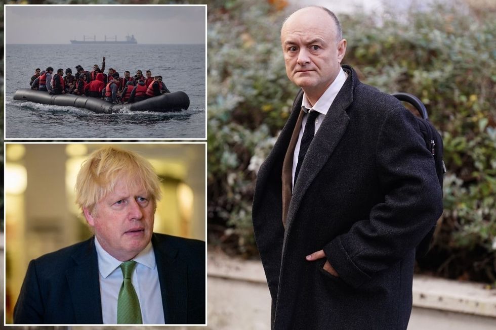 Cummings reveals 'real solution' to migrant crisis as ex-No10 aide blasts Boris over 'fake' Rwanda plan