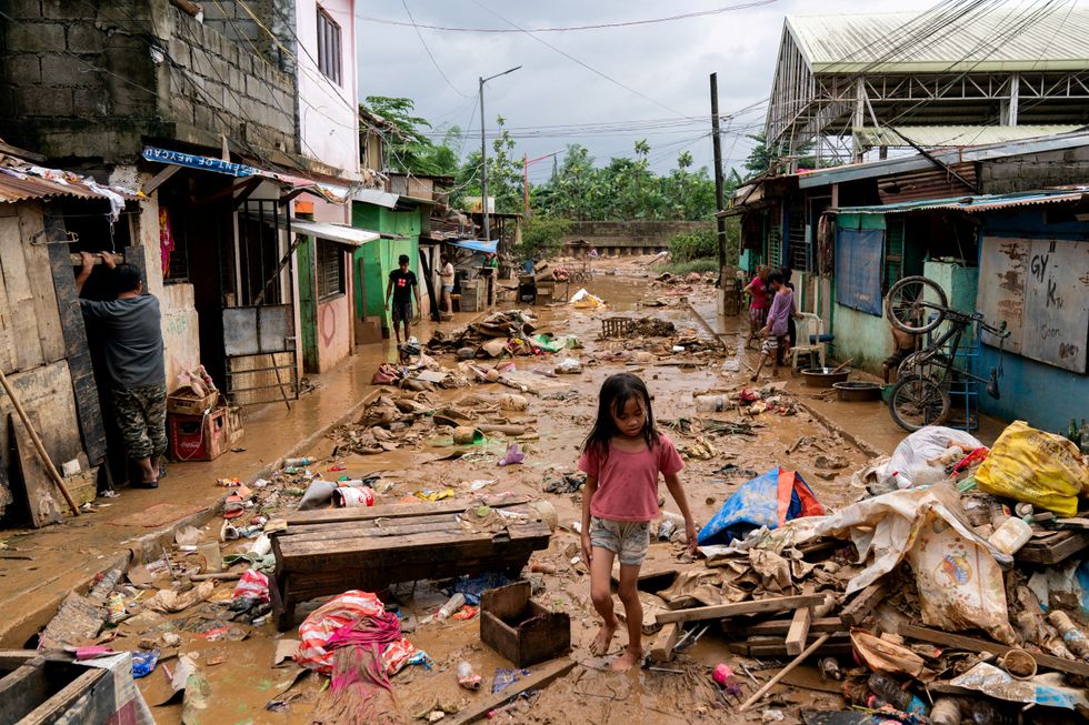 Damage caused by Typhoon Gaemi