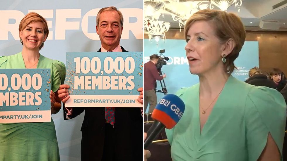 Dame Andrea Jenkyns, Nigel Farage