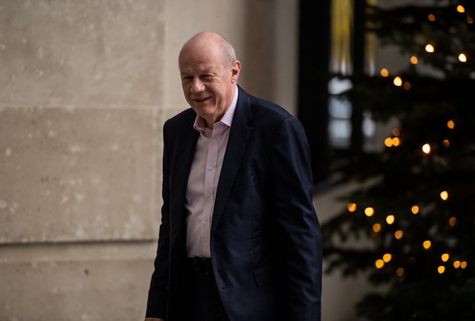 Damian Green MP arrives at BBC Broadcasting House for the Laura Keunssberg Show on December 10