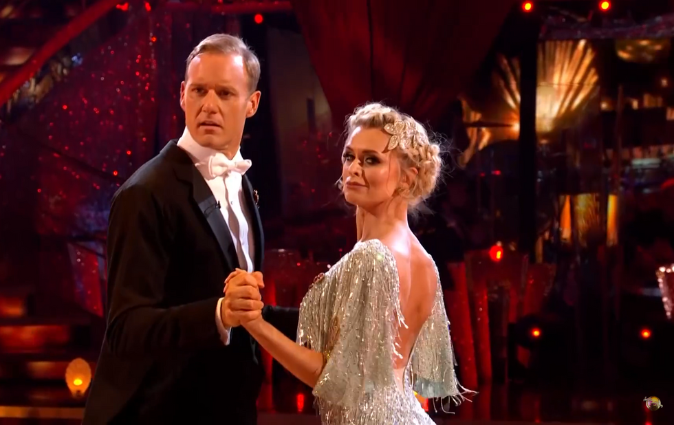 Dan Walker and Nadiya Bychkova