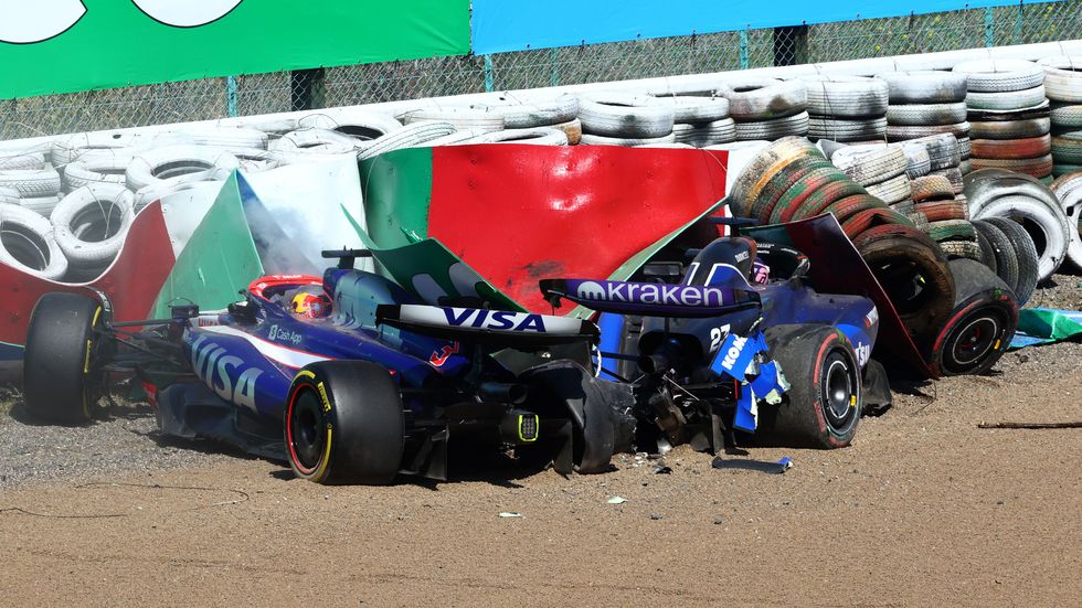 Daniel Ricciardo was deemed at fault by some for a crash with Alex Albon