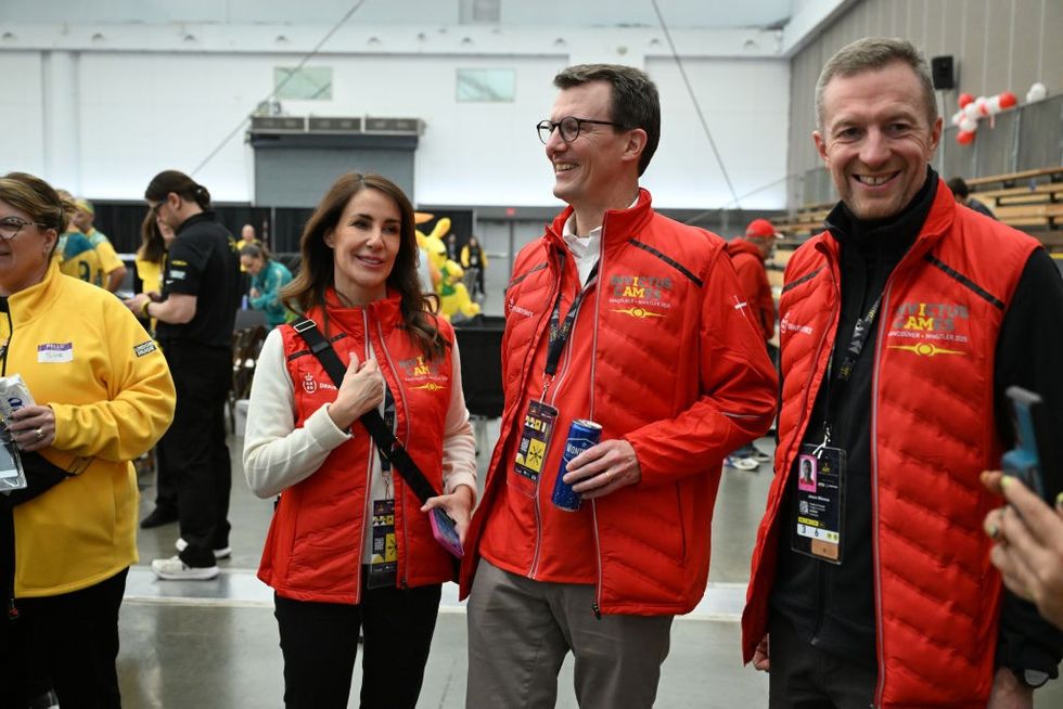 Danish royals Prince Joachim and Princess Marie