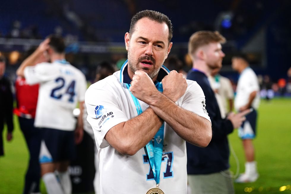 Danny Dyer England Spain Euro 2024