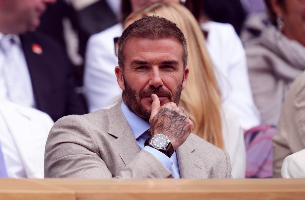 David Beckham was named England captain by Sven-Goran Eriksson