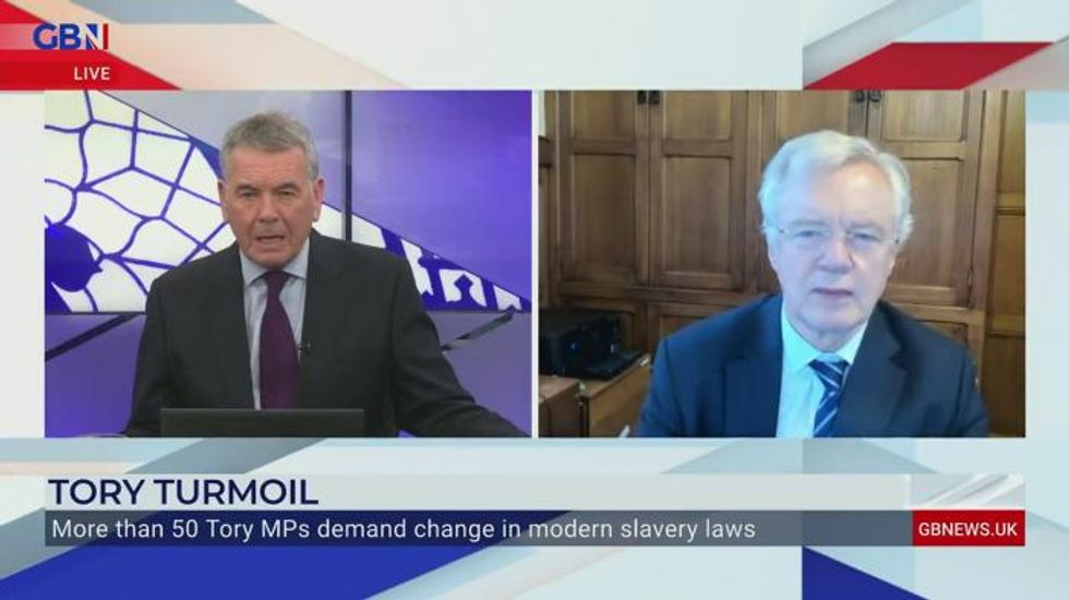 'Albanians themselves…are decent people, but the people who bring them are criminals' says David Davis