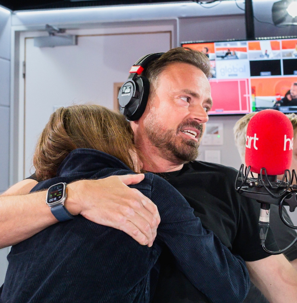 Davina McCall left in tears as Jamie Theakston