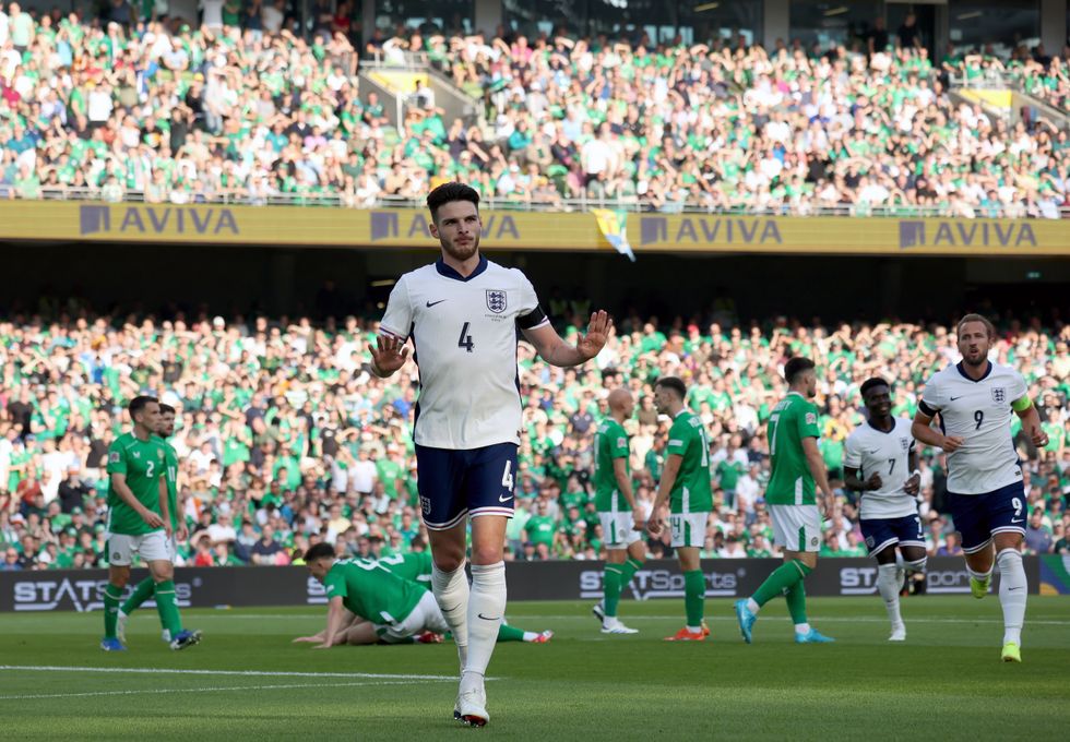 Declan Rice England Ireland