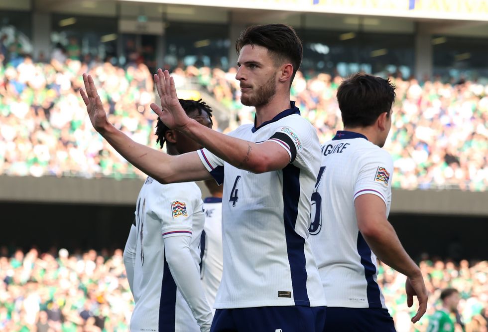 Declan Rice England Ireland