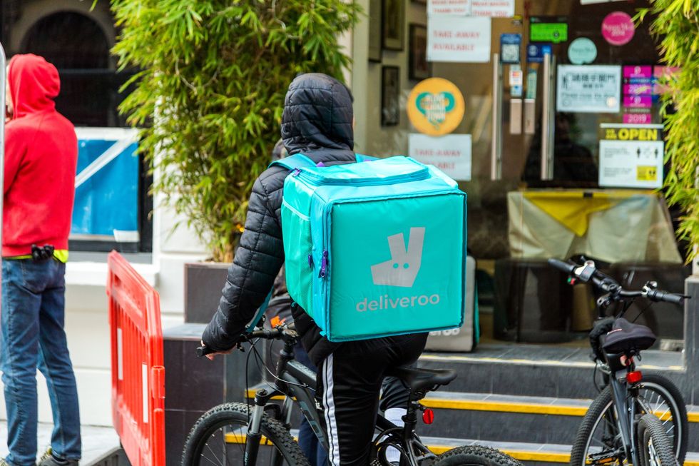 Deliveroo driver