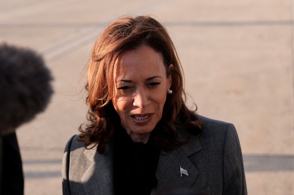 Democratic presidential nominee Vice President Kamala Harris