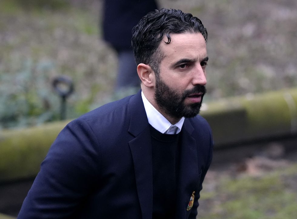 Denis Law's funeral: Ruben Amorim