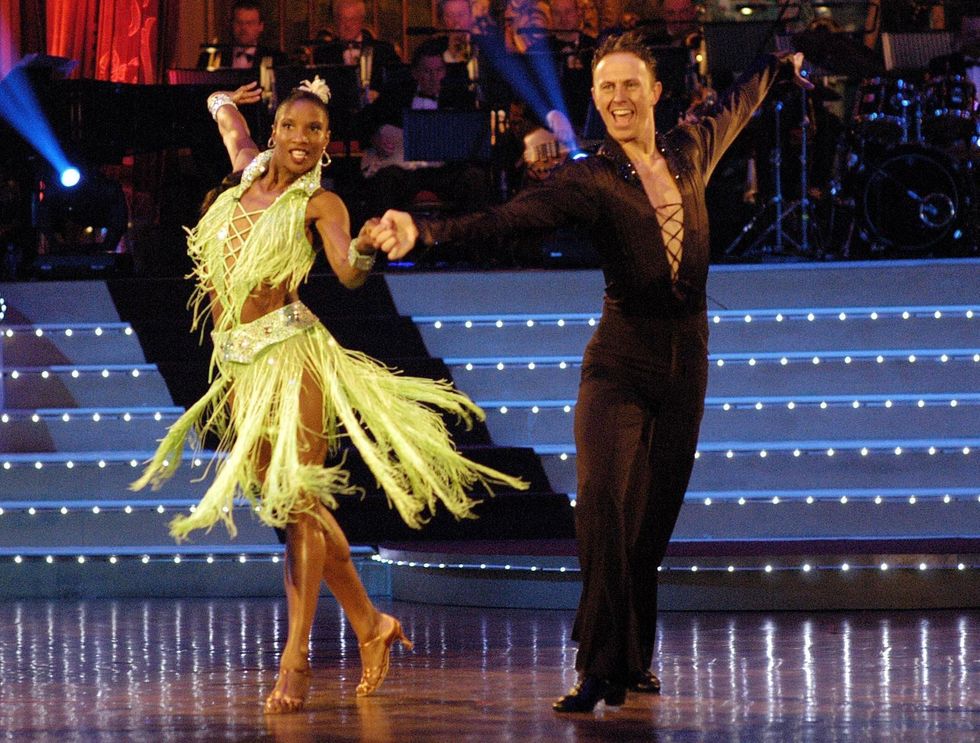 Denise Lewis and Ian Waite