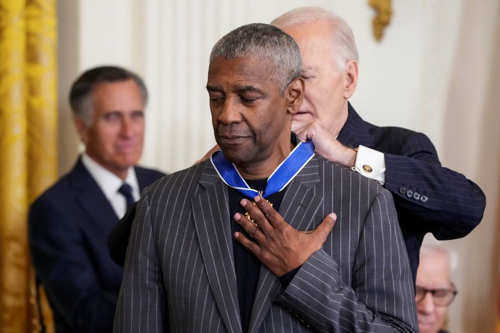 Denzel Washington Presidential Medal of Freedom