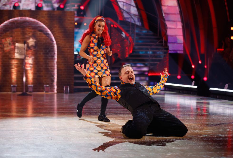 Dianne Buswell and Chris McCausland